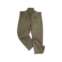 Military Surplus German Wet Weather Pant Liner Grade 1 Nylon Olive Drab XL - Military Surplus