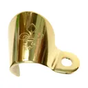 Cash Manufacturing Flintlock Flash Guard French Brass - Cash Manufacturing