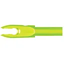 Bohning Blazer Double Lock F-Nock Arrow Nock Lime 12PK - Bohning