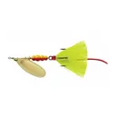 Mepps Aglia Dressed Inline Spinner 1/2oz Yellow Tail Gold Blade - Mepps