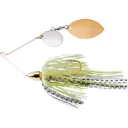 War Eagle Gold Frame Finesse Colorado Turtleback Spinnerbait 5/16oz Spot Remover Nickel/Gold - War Eagle
