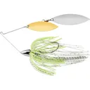 War Eagle Nickel Frame Double Willow Spinnerbait 3/4oz Spot Remover Gold/Nickel - War Eagle