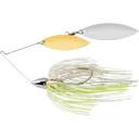 War Eagle Nickel Frame Double Willow Spinnerbait 1/2oz Blue Pearl Shad Gold/Nickel - War Eagle