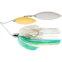 War Eagle Screamin Eagle Nickle Frame Double Willow Spinnerbait 3/4oz Blue Herring Gold/Silver - War Eagle