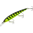 Bandit Walleye Shallow Crankbait Chartreuse Black Stripes - Bandit