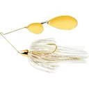 War Eagle Gold Frame Colorado Indiana Spinnerbait 3/8oz White Gold Gold - War Eagle