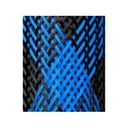 The Rod Glove Spinning Rod Sleeve 6'3"-7'6" Blue Spyder - The Rod Glove