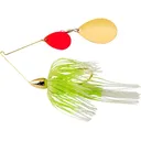 War Eagle Gold Frame Double Colorado Spinnerbait 1/2oz White Chartreuse Red/Gold - War Eagle