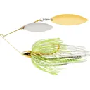 War Eagle Gold Frame Double Willow Spinnerbait 1/2oz Spot Remover Nickel/Gold - War Eagle