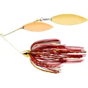 War Eagle Gold Frame Double Willow Spinnerbait 3/8oz Crawdad Gold - War Eagle