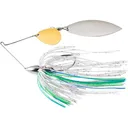 War Eagle Nickel Frame Colorado Willow Spinnerbait 1/2oz Blue Herring Gold/Nickel - War Eagle