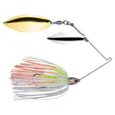 Strike King Tour Grade Compact Double Willow Spinnerbait 1/2oz Cole Slaw Silver/Gold - Strike King