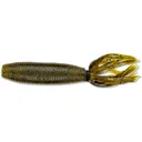 Yamamoto 4'' Fat Ika Grub Grn Pmpkn/Blk Flk - Yamamoto