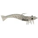 D.O.A. Fishing Lures Rigged Shrimp Swimbait 3 Clear Holographic - D.O.A. Fishing Lures