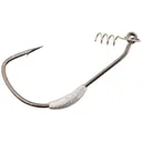 Gamakatsu Superline Weighted with Spring Lock Swimbait Hook 1/8 oz #3/0 Black 4PK - Gamakatsu