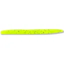 Yamamoto 5" Senko Soft Stickbait Chartreuse/Blk Flk - Yamamoto