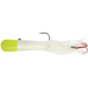 Northland Level-Head Predator Tube White/Chartreuse Top 1 oz - Northland
