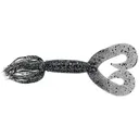 Yamamoto 5" Double Tail Hula Grub Smoke W/Blk&Hologram - Yamamoto