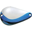 Acme K.O. Wobbler Spoon Nickel Neon Blue Stripe 3/4 oz - Acme Tackle Company