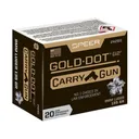 Speer Gold Dot Carry Gun 9mm Luger Ammo 135 Grain Speer G2 Jacketed Hollow Point Case of 200 (10 Boxes of 20) - Speer