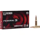 Federal American Eagle 6.5 Creedmoor Ammo 120 Grain Jacketed Hollow Point Case of 200 (10 Boxes of 20) - Federal Premium