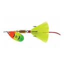 Mepps Aglia Dressed Inline Spinner 1/4oz Yellow Tail Hot Firetiger Blade - Mepps