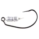 Owner Phantom Tube Hook 3/0 Hook #1/8 oz. Black Chrome 4PK - Owner Hooks
