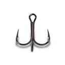 Mustad KVD Elite Triple Grip 1x Hook #2 Black Nickel 6PK - Mustad