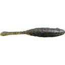 Great Lakes Finesse Flat Cat 2.25" Swimbait Green Pumpkin Purple Flake - Great Lakes Finesse