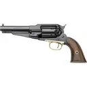 Pietta 1858 Remington New Model Army Sheriff Black Powder Revolver 44 Caliber 5.5" Blued Barrel Blued Frame Walnut Grip - Pietta