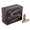 Speer Gold Dot Short Barrel 9mm Luger +P Ammo 124 Grain Bonded Jacketed Hollow Point Case of 200 (10 Boxes of 20) - Speer
