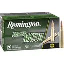 Remington Premier Match 223 Remington Ammo 77 Grain Sierra MatchKing Jacketed Hollow Point Case of 200 (10 Boxes of 20) - Remington