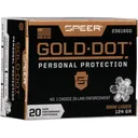 Speer Gold Dot 9mm Luger Ammo 124 Grain Bonded Jacketed Hollow Point Case of 200 (10 Boxes of 20) - Speer