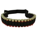 MidwayUSA Shotgun Shell Ammo Belt 25-Round Black - Midwayusa