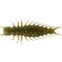 Great Lakes Finesse Juicy Hellgrammite 2.4" Creature Green Pumpkin - Great Lakes Finesse