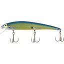 Bomber Long A Jerkbait 4.5" Chartreuse Flash Blue Orange - Bomber