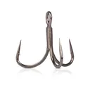 Mustad AlphaPoint In-Line Triple Grip Short Hook #2 Black Nickel 6PK - Mustad