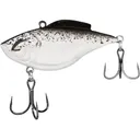 Bill Lewis Mini Hammer-Trap Lipless Crankbait Chrome Black/Splatter Black - Bill Lewis