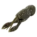 Great Lakes Finesse Juvy Craw 2.5" Green Pumpkin Red Flake - Great Lakes Finesse