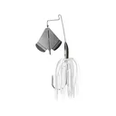 Buckeye Lures Chop Top Buzzbait 3/8oz White Nickel - Buckeye Lures