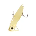 Steel Shad Bottom Blade 3/8 oz Blade Bait Gold - Steel Shad