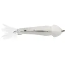 Luhr-Jensen Pet Spoon 013 Spoon White Feather Chrome - Luhr-Jensen