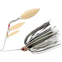 BOOYAH Mini Shad Triple Willow Spinnerbait 3/16oz Golden Shiner Gold - Booyah