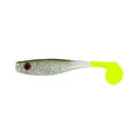 Big Bite Baits Suicide Shad 3.5" Swimbait Chicken On A Chain On Glow - Big Bite Baits