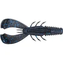 Rapala Crush City Cleanup Craw 3 Black Blue Flake - Rapala