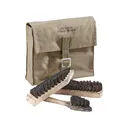 Military Surplus German Shoe Cleaning Kit with Olive Drab Pouch Grade 2 - Military Surplus