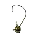 Crock-O-Gator Shaker Football Head 3/16oz Shaky Head Jighead Camo - Crock-O-Gator