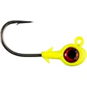 Z-Man Trout Eye X 1/8oz Swimbait Jighead Chartreuse/Red - Z-Man