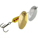 Panther Martin Dual Flash Inline Spinner Silver & Gold 3/8 oz - Panther Martin