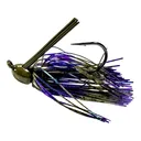 Crock-O-Gator Zapper HD Jig Green Pumpkin/Purple 3/8 oz - Crock-O-Gator